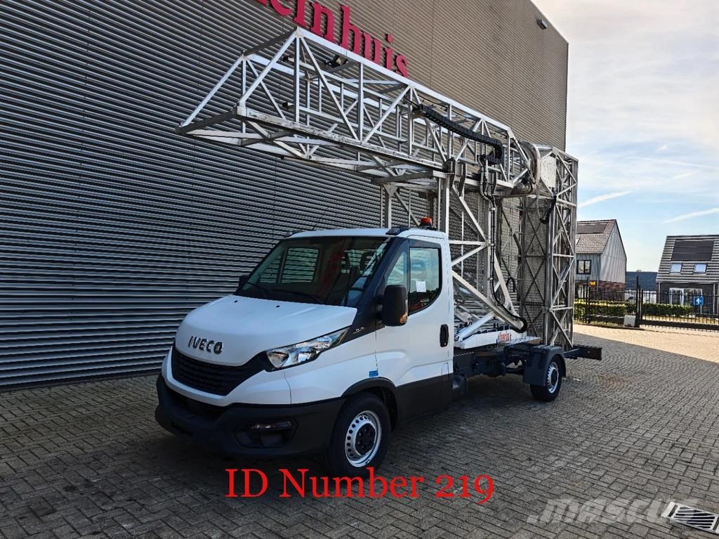 Iveco Daily 35-160 Barin ABC 60/L Bridge Control Inspect المنصات الهوائية المثبتة على شاحنة