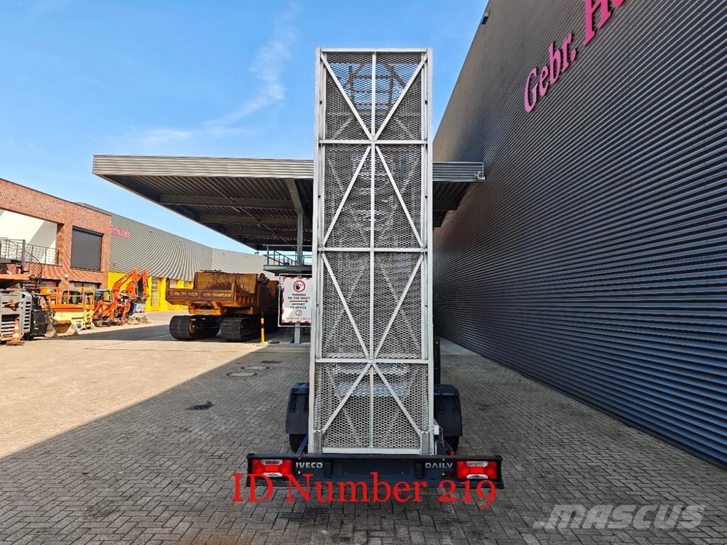 Iveco Daily 35-160 Barin ABC 60/L Bridge Control Inspect المنصات الهوائية المثبتة على شاحنة