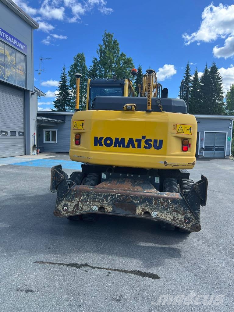 Komatsu PW 148-8 حفارات بعجل