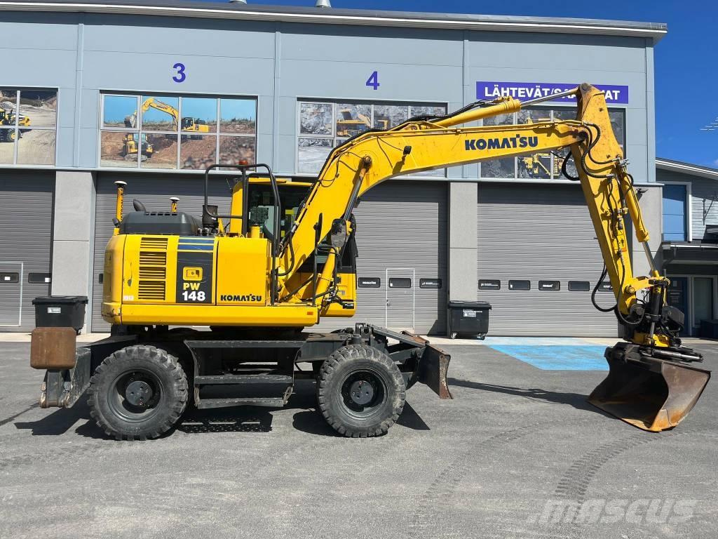 Komatsu PW 148-8 حفارات بعجل