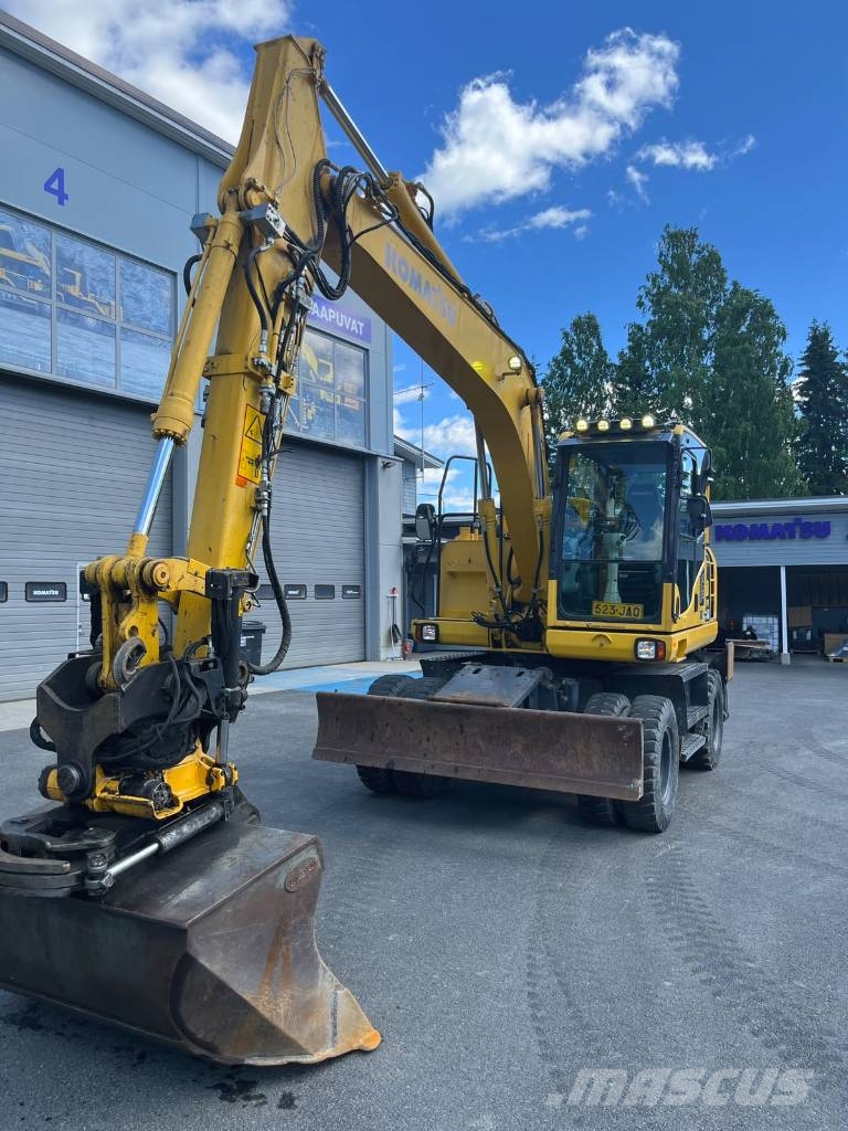 Komatsu PW 148-8 حفارات بعجل