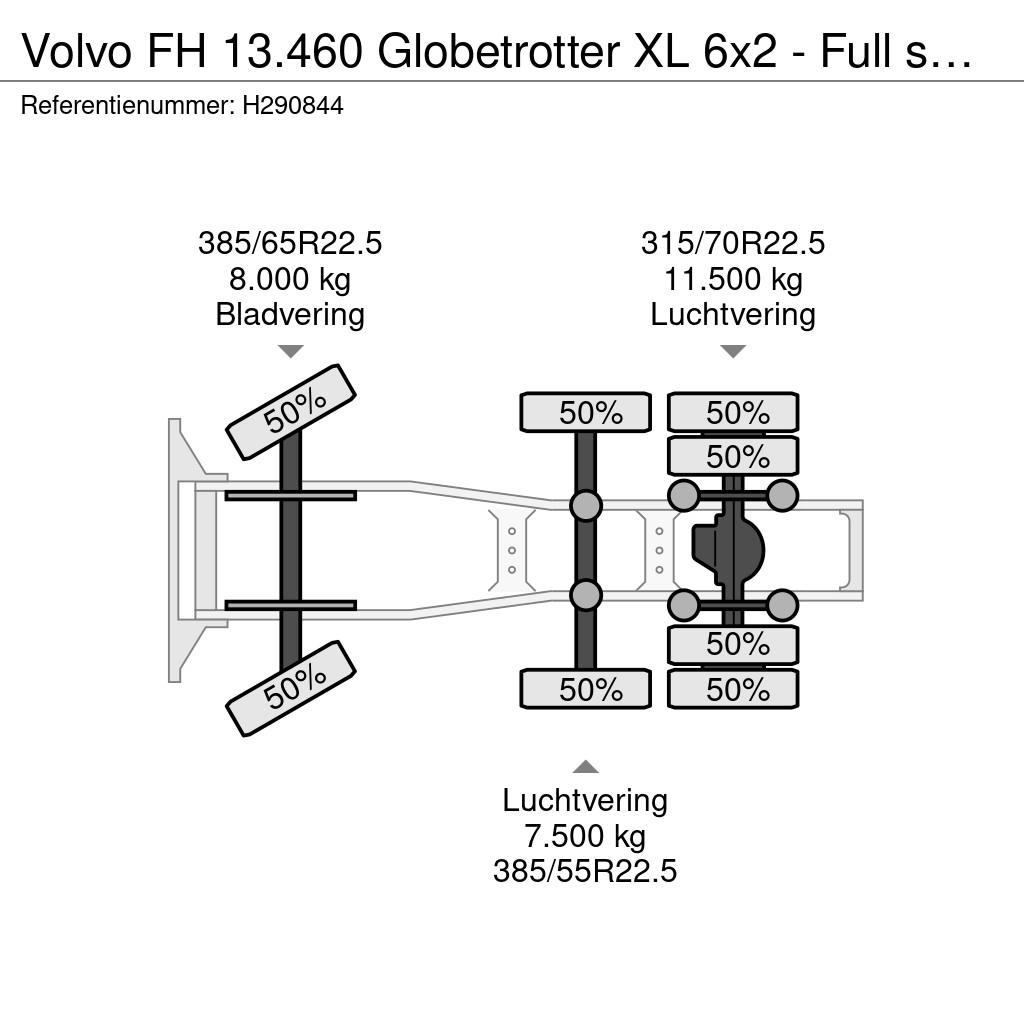 Volvo FH 13.460 Globetrotter XL 6x2 - Full spoiler - Fac 트랙터 유닛
