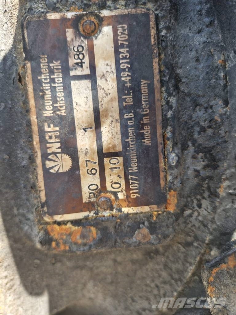 Ponsse ergo NAF PO 67 1 przednia oś 底盤和懸架