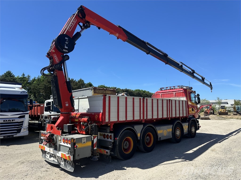 Scania R580 V8 8x4/4 // 3-way Tipper // شاحنات قلابة