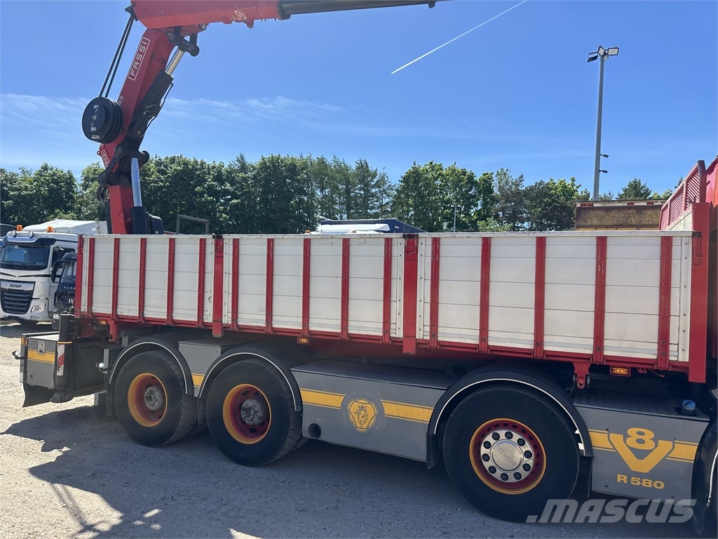 Scania R580 V8 8x4/4 // 3-way Tipper // شاحنات قلابة