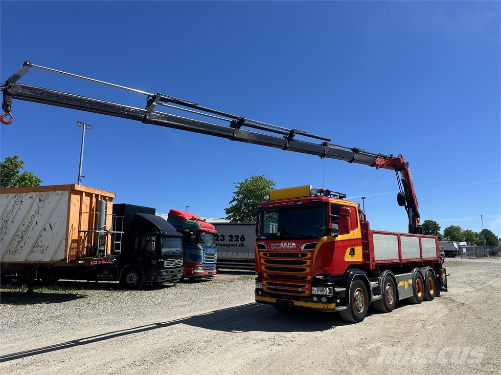 Scania R580 V8 8x4/4 // 3-way Tipper // شاحنات قلابة