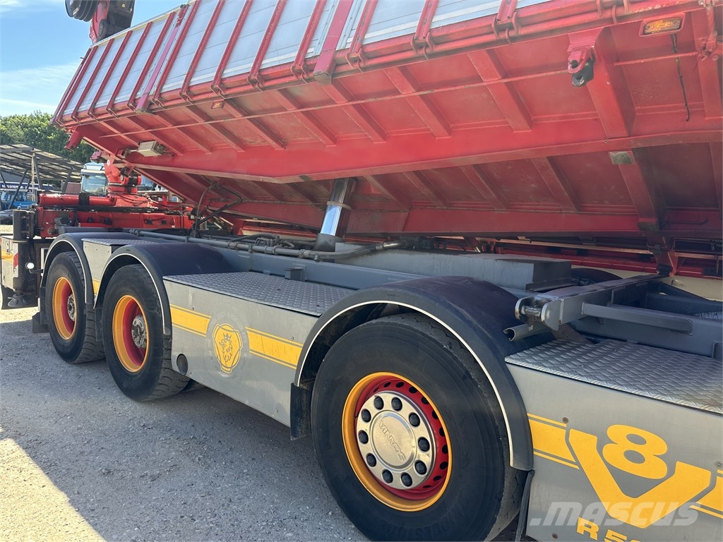 Scania R580 V8 8x4/4 // 3-way Tipper // شاحنات قلابة