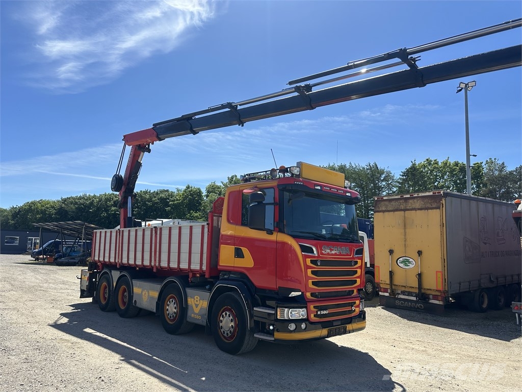 Scania R580 V8 8x4/4 // 3-way Tipper // شاحنات قلابة