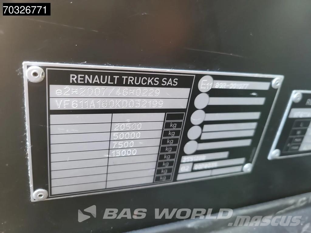 Renault T 460 4X2 SleeperCab Standklima ACC PTO Alcoa's Sadulveokid