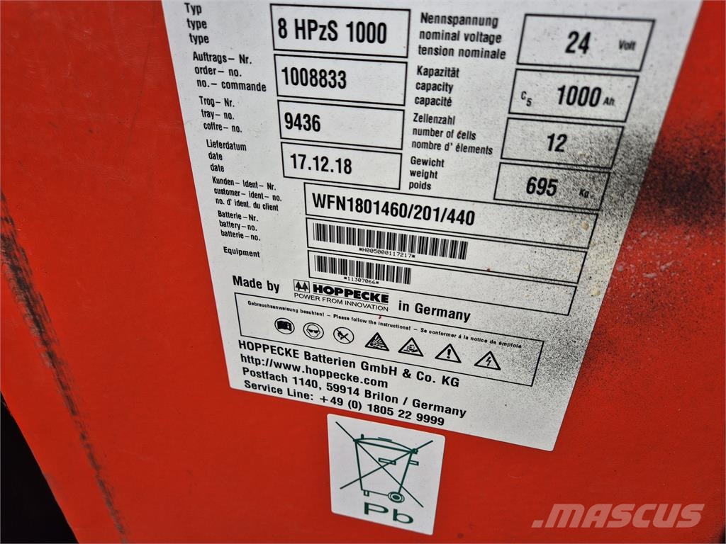 Linde E15 EVO neuwertig Električni viljuškari