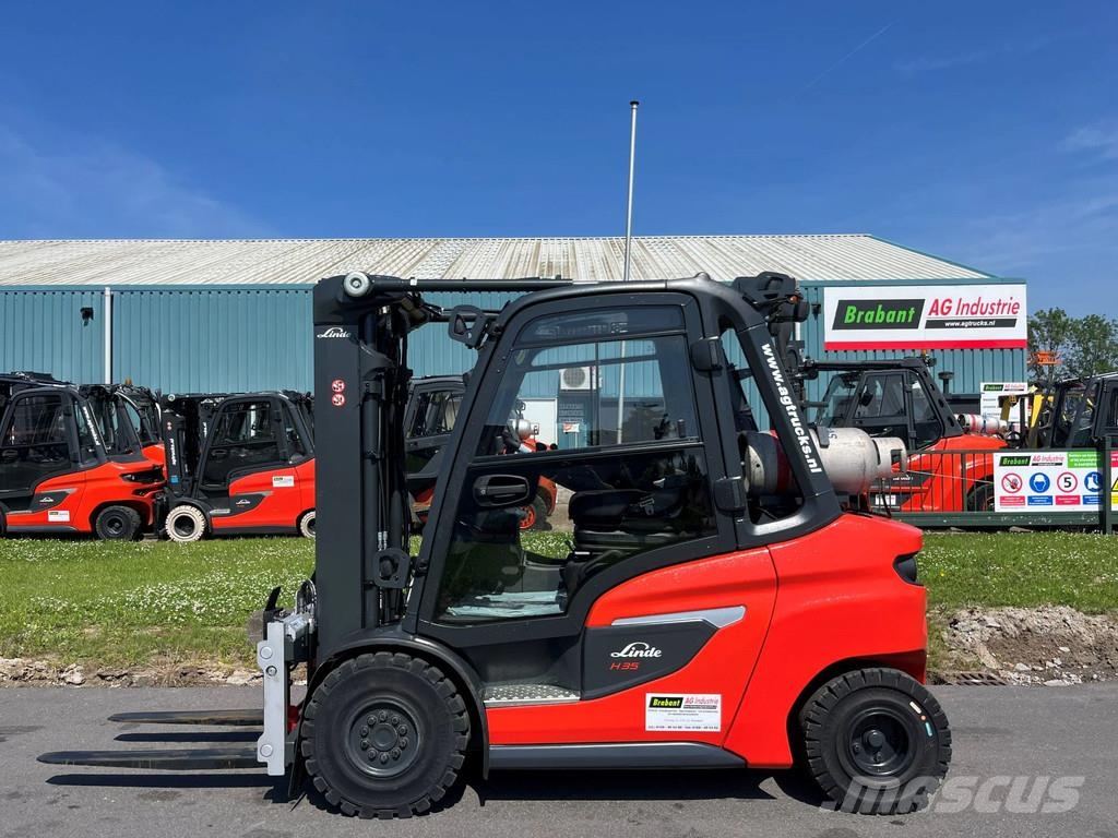 Linde H35-01 天然气叉车