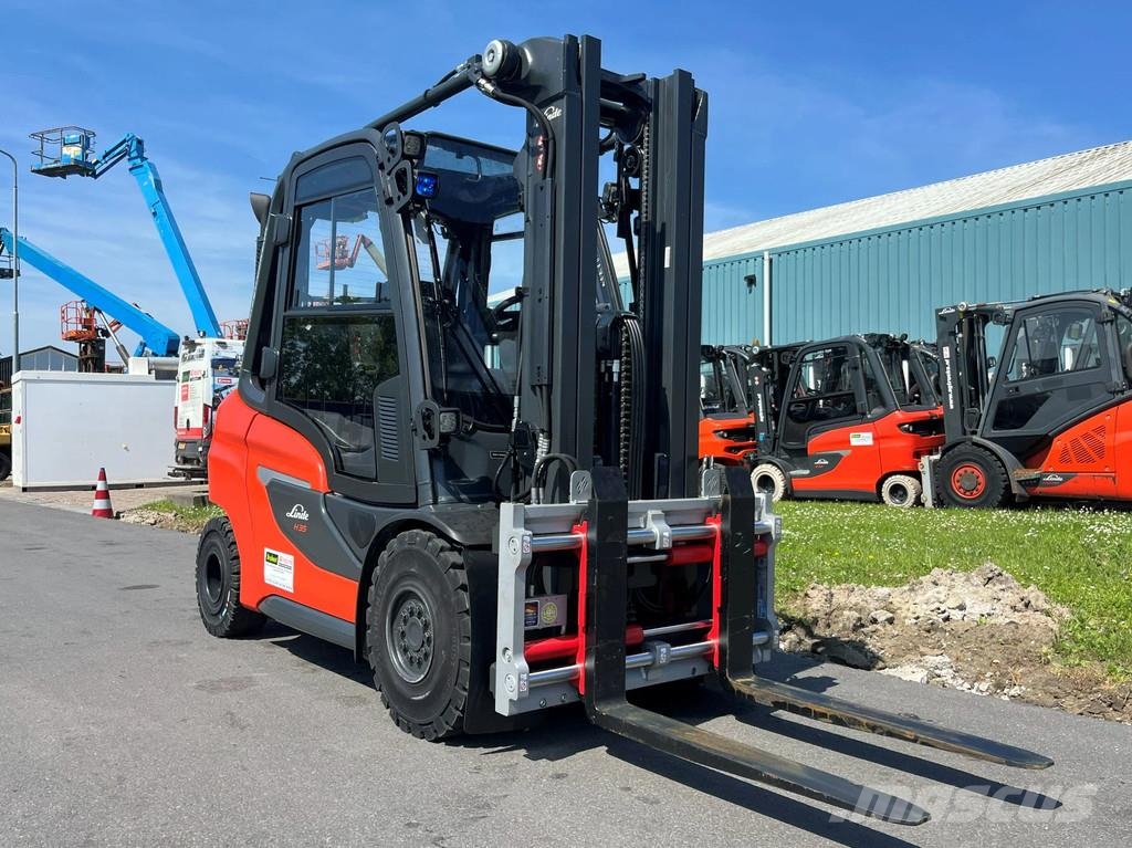 Linde H35-01 天然气叉车