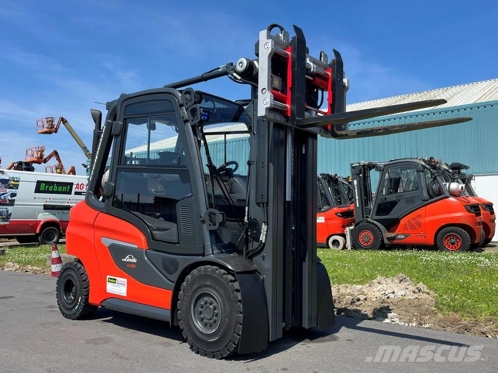 Linde H35-01 天然气叉车