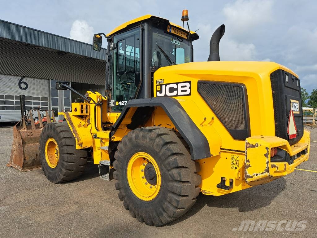 JCB 427 ZX Læssemaskiner på hjul
