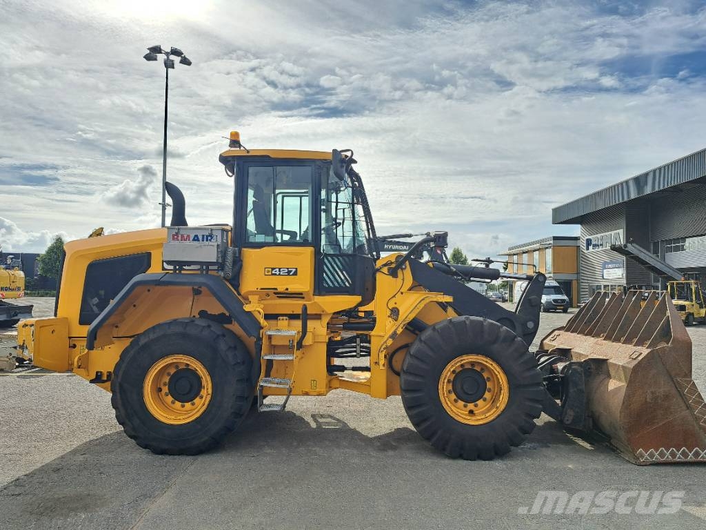 JCB 427 ZX Læssemaskiner på hjul