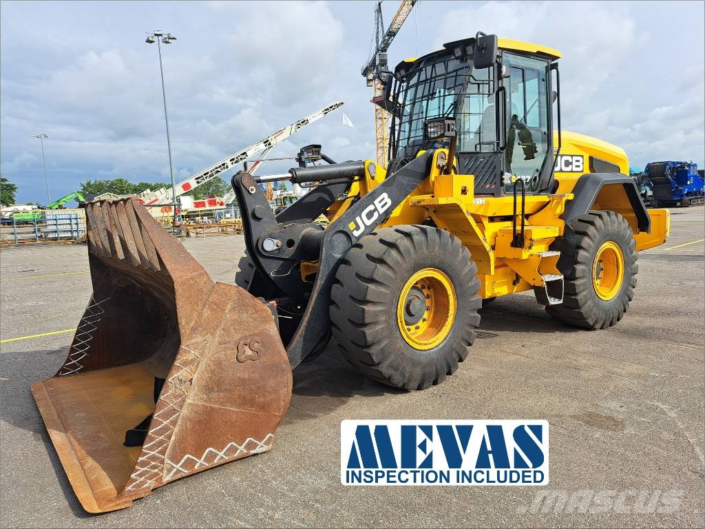 JCB 427 ZX Læssemaskiner på hjul