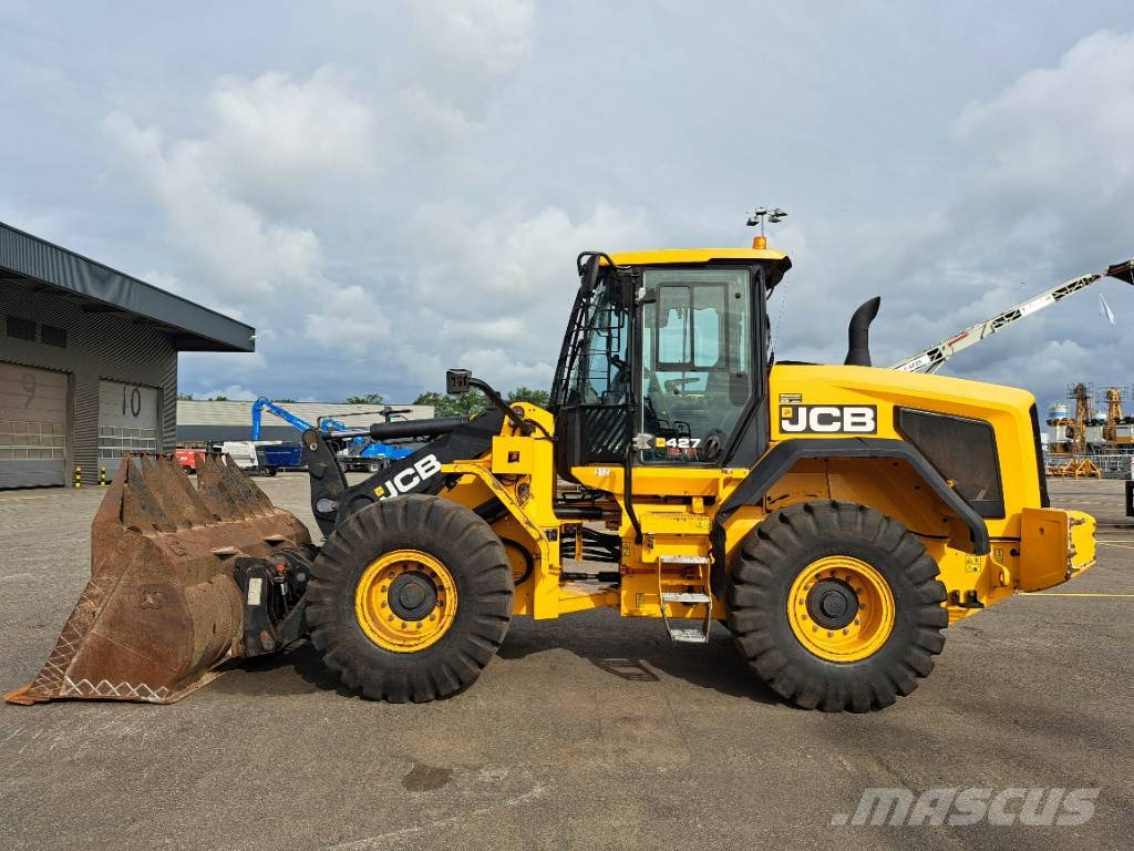 JCB 427 ZX Læssemaskiner på hjul