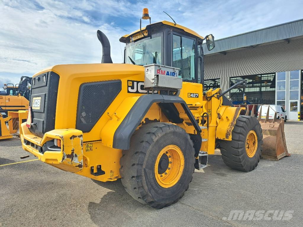 JCB 427 ZX Læssemaskiner på hjul
