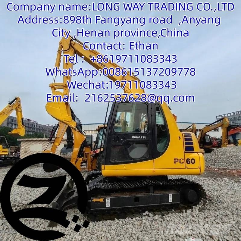 Komatsu PC60 Crawler excavators