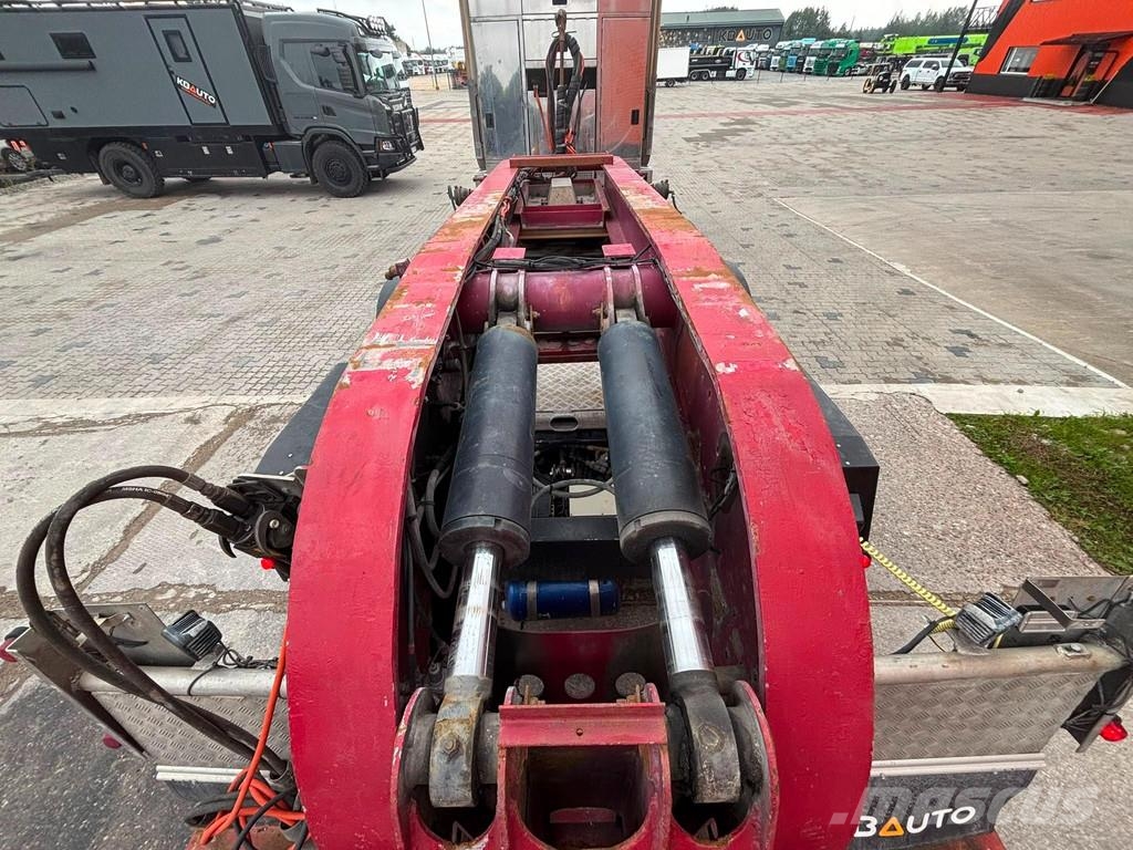 Vang ATHLS 111+1 EXTENDABLE / STEEREX AXLES / WIDENING نصف مقطورة مسطحة منخفضة