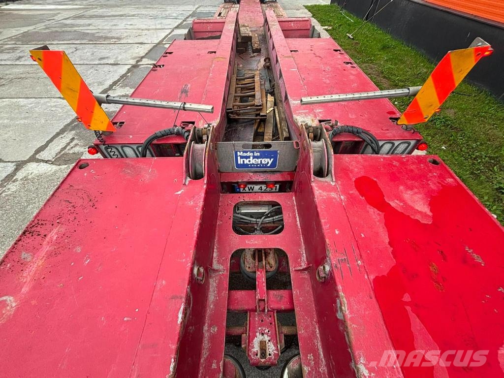 Vang ATHLS 111+1 EXTENDABLE / STEEREX AXLES / WIDENING نصف مقطورة مسطحة منخفضة