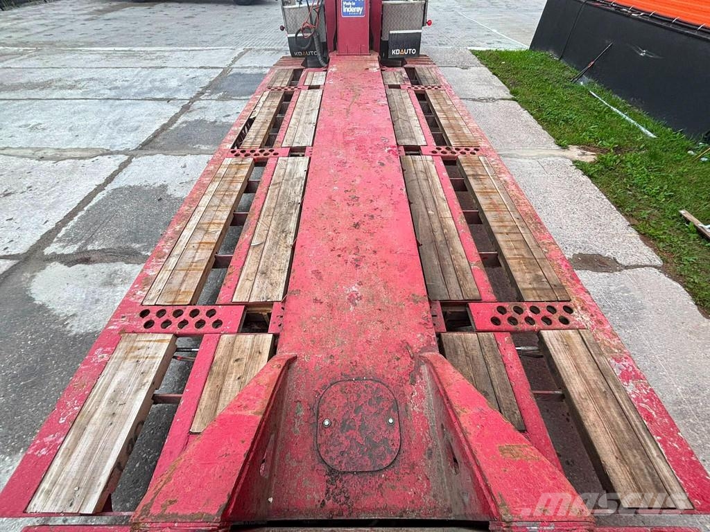 Vang ATHLS 111+1 EXTENDABLE / STEEREX AXLES / WIDENING نصف مقطورة مسطحة منخفضة