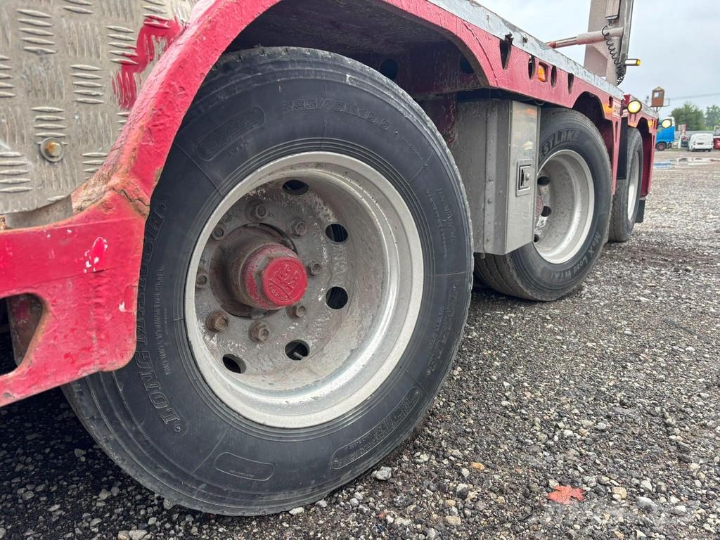 Vang ATHLS 111+1 EXTENDABLE / STEEREX AXLES / WIDENING نصف مقطورة مسطحة منخفضة