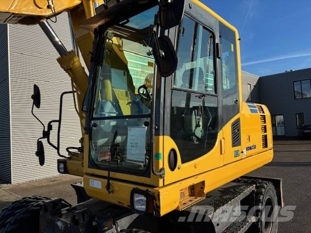 Komatsu PW 160 ES-7K Excavadoras de ruedas