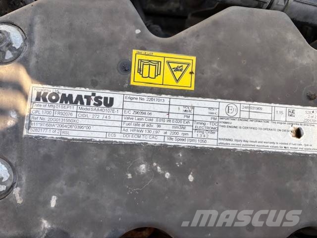 Komatsu PW 160 ES-7K Excavadoras de ruedas