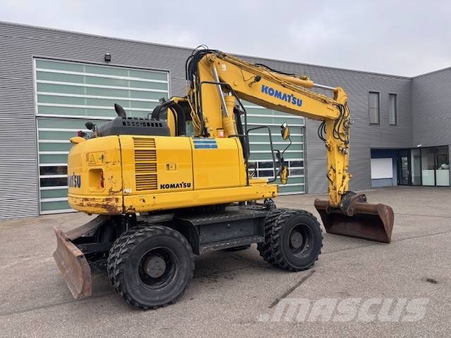 Komatsu PW 160 ES-7K Excavadoras de ruedas