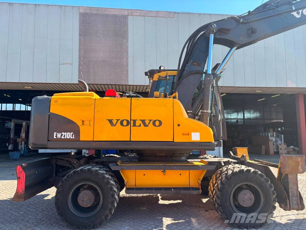 Volvo EW 210 C Bagri na kolesih