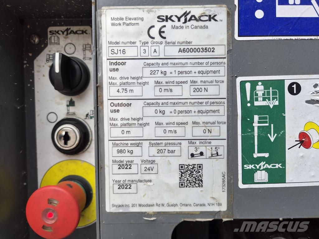 SkyJack SJ 16 Andere Arbeitsbühnen