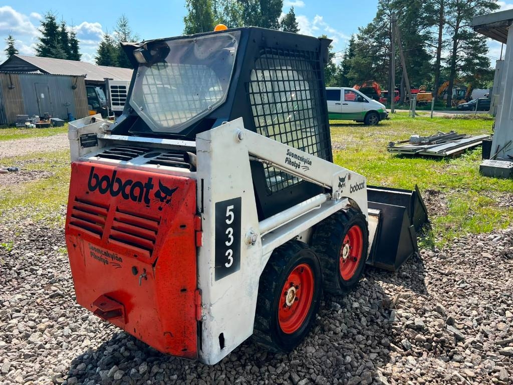 Bobcat 533 + 2 BUCKETS Minilader