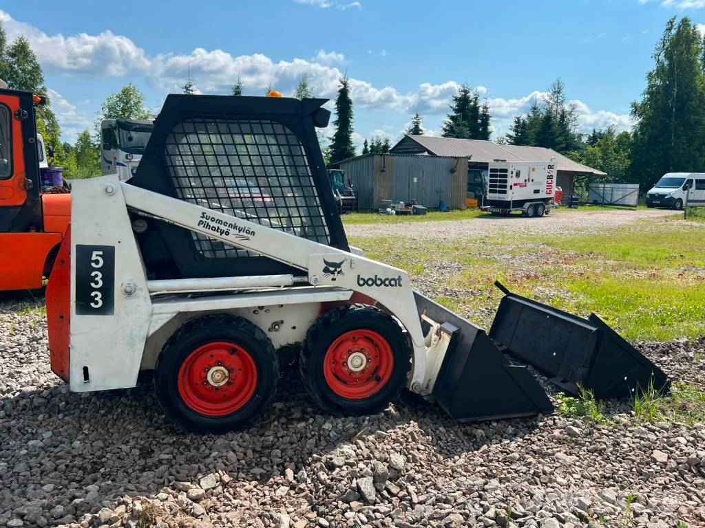 Bobcat 533 + 2 BUCKETS Minilader
