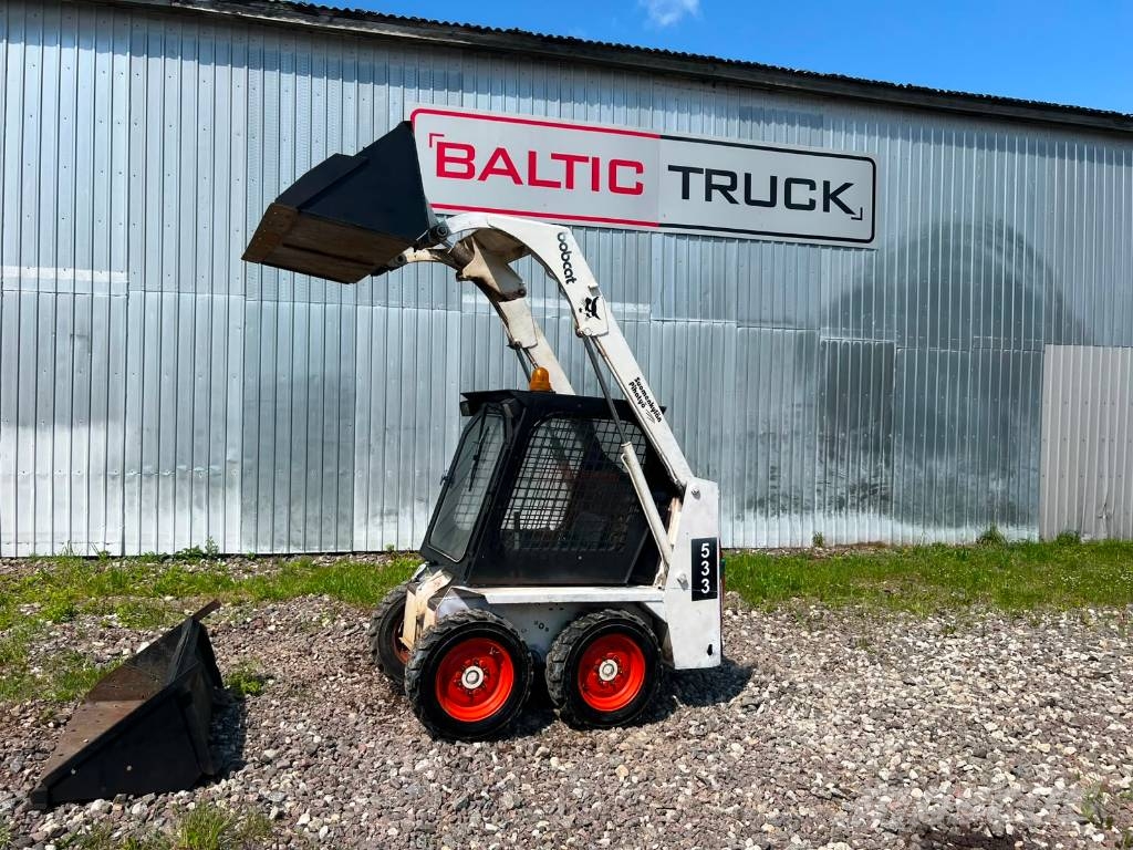 Bobcat 533 + 2 BUCKETS Minilader