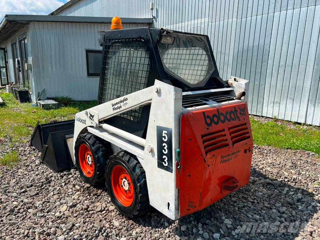 Bobcat 533 + 2 BUCKETS Minilader