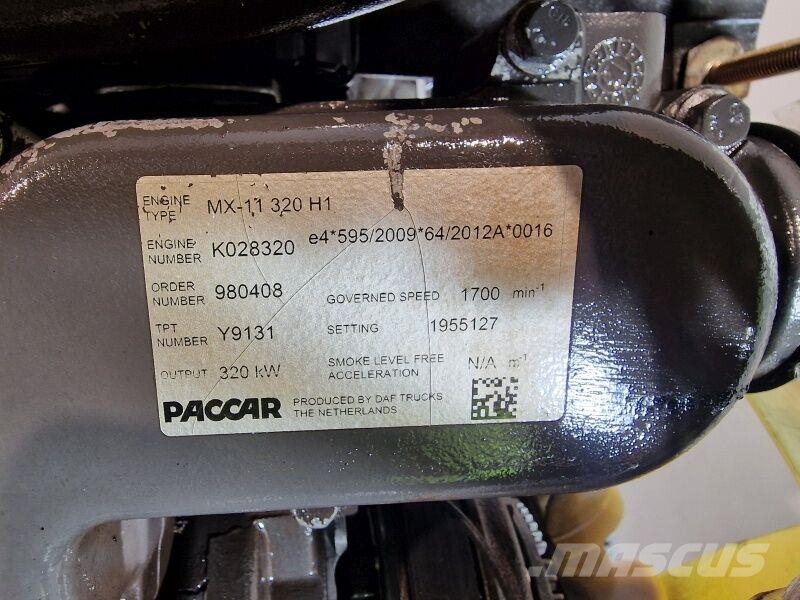 DAF MX-11 320 H1 Motori
