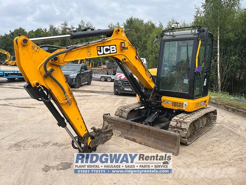 JCB 50 Z-2 Mini ekskavatörler, 7 tona dek