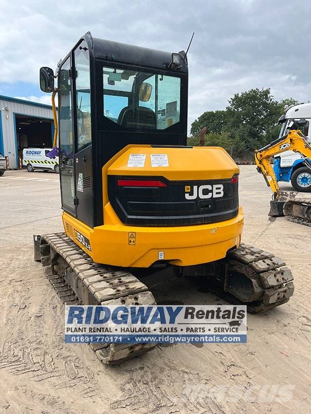 JCB 50 Z-2 Mini ekskavatörler, 7 tona dek
