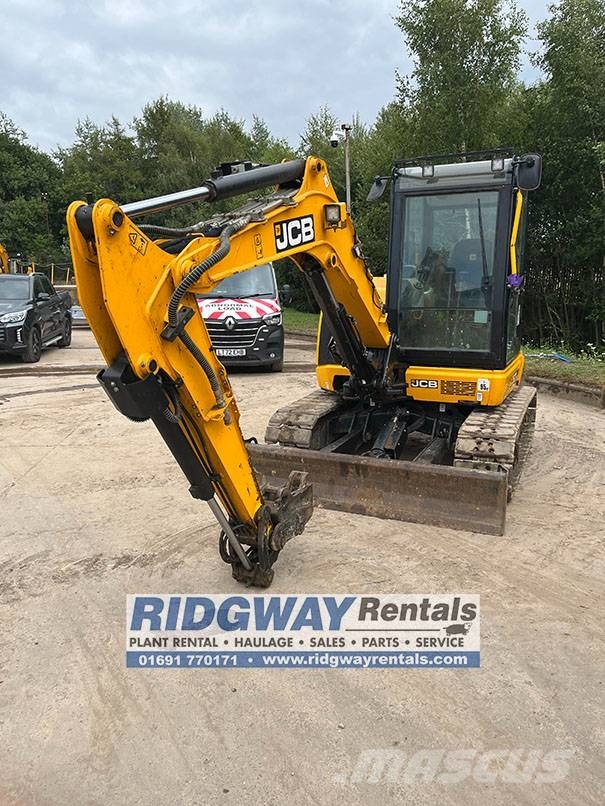 JCB 50 Z-2 Mini ekskavatörler, 7 tona dek