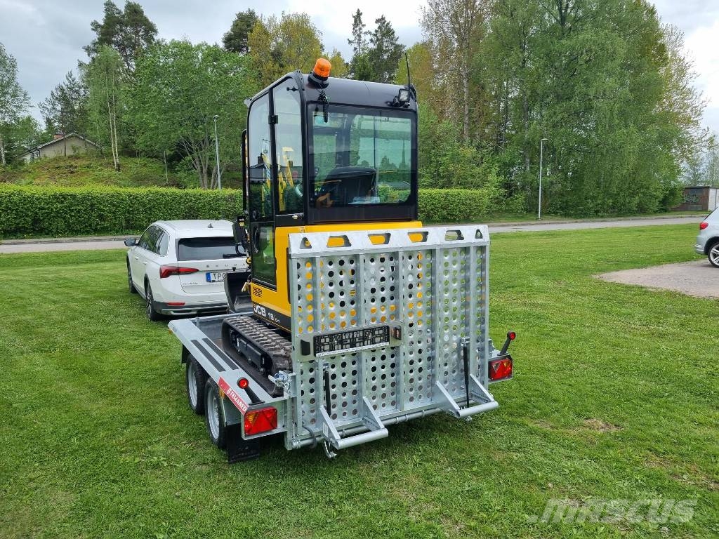JCB 19 C-1 Med Trailer, Kampanjpris från 379000kr Minibagger < 7t