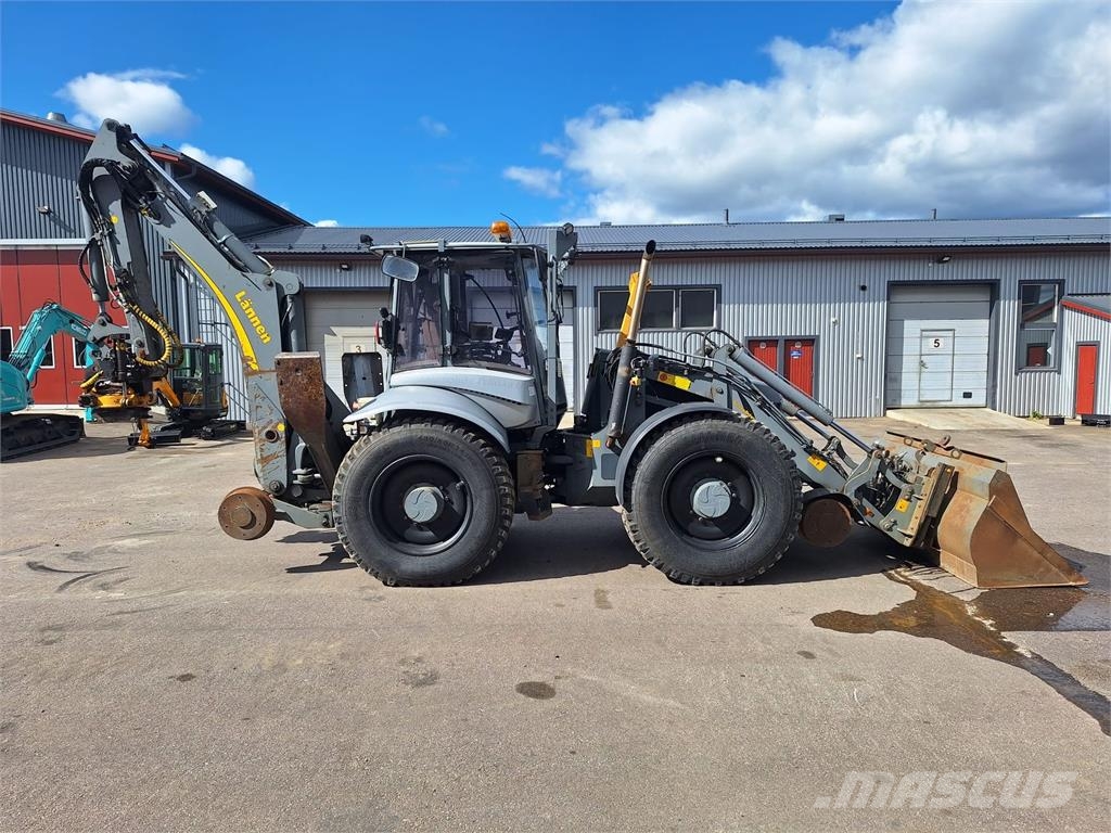 Lännen 8800G RAIL-VARUSTUS لوادر ذات جرافات عكسية