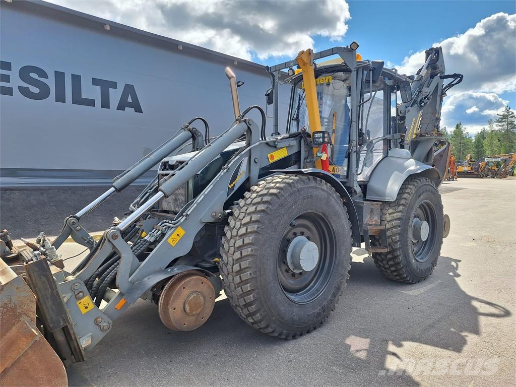 Lännen 8800G RAIL-VARUSTUS لوادر ذات جرافات عكسية