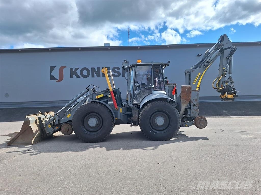 Lännen 8800G RAIL-VARUSTUS لوادر ذات جرافات عكسية