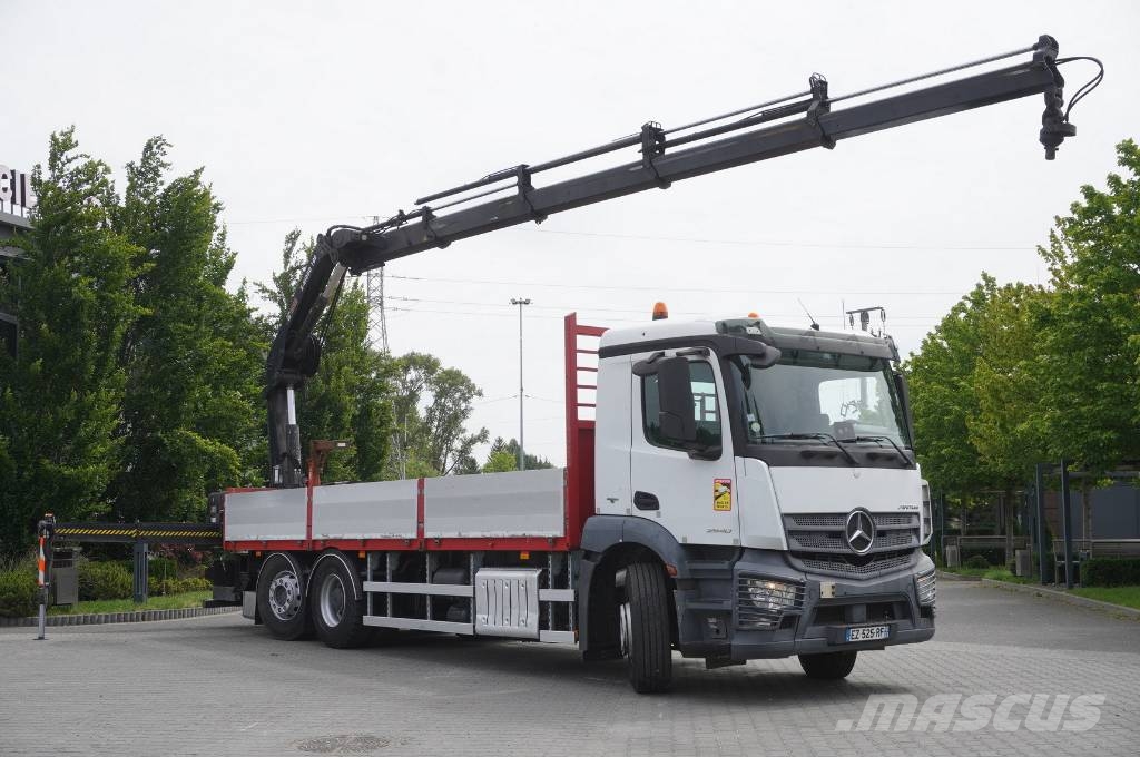 Mercedes-Benz Antos 6x2-4 / HIAB X-HIDUO 188 ES-4 crane/ Rotator Camiones grúa