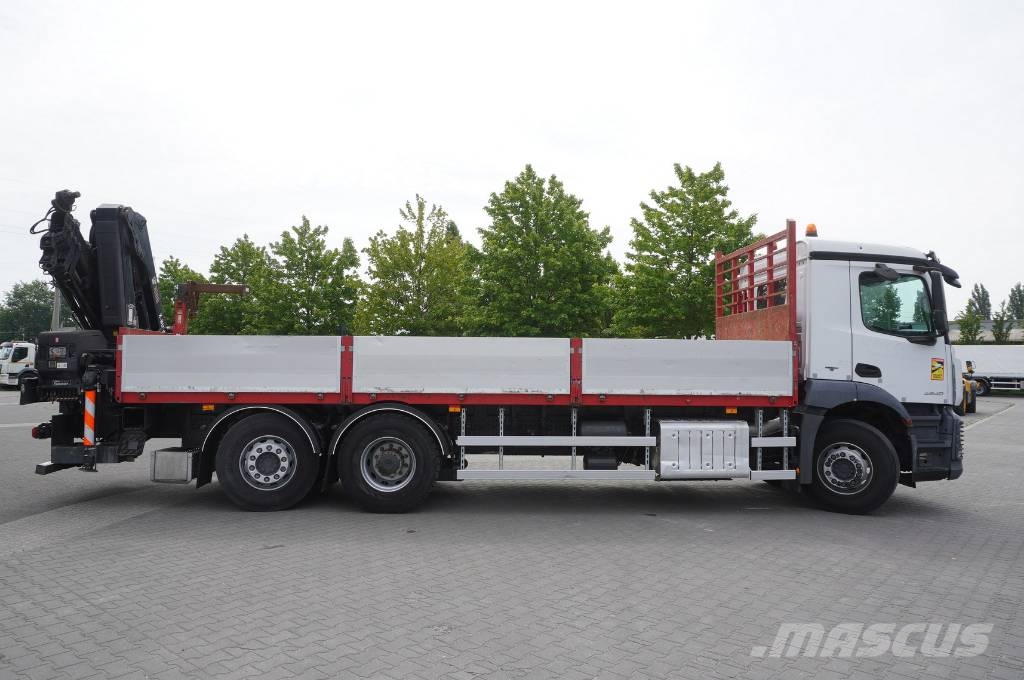 Mercedes-Benz Antos 6x2-4 / HIAB X-HIDUO 188 ES-4 crane/ Rotator Camiones grúa