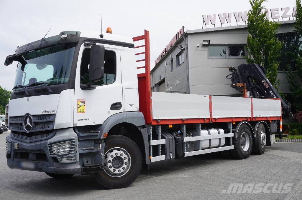 Mercedes-Benz Antos 6x2-4 / HIAB X-HIDUO 188 ES-4 crane/ Rotator Camiones grúa