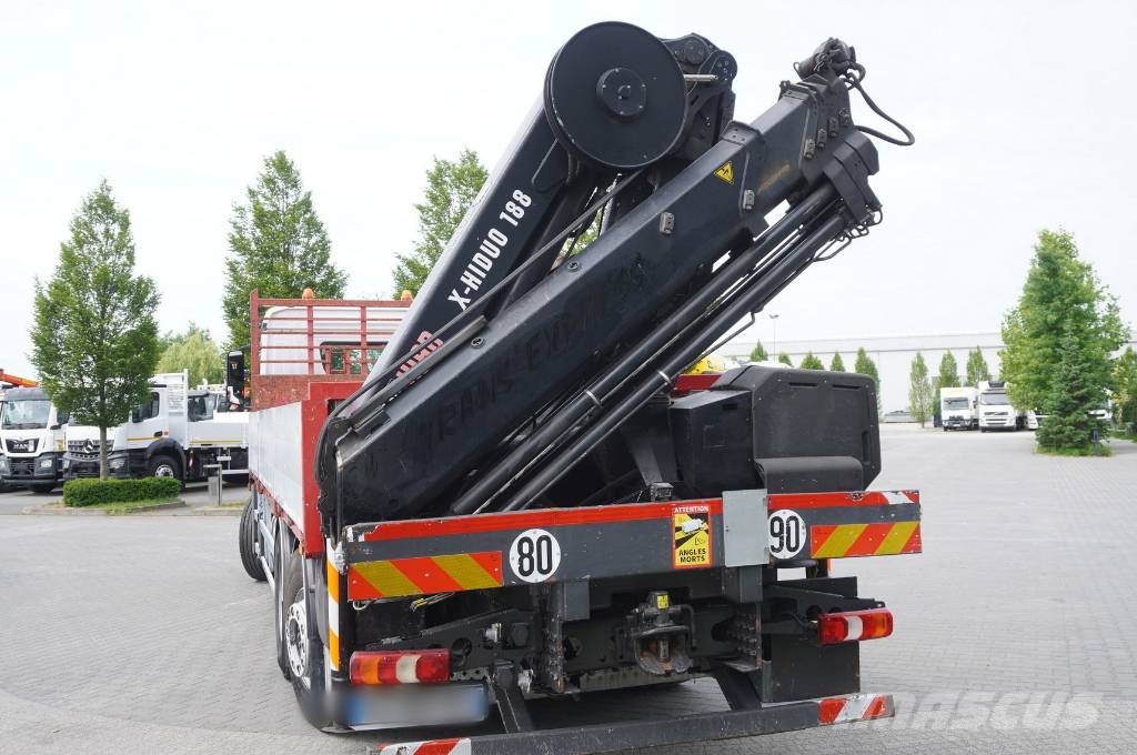 Mercedes-Benz Antos 6x2-4 / HIAB X-HIDUO 188 ES-4 crane/ Rotator Camiones grúa