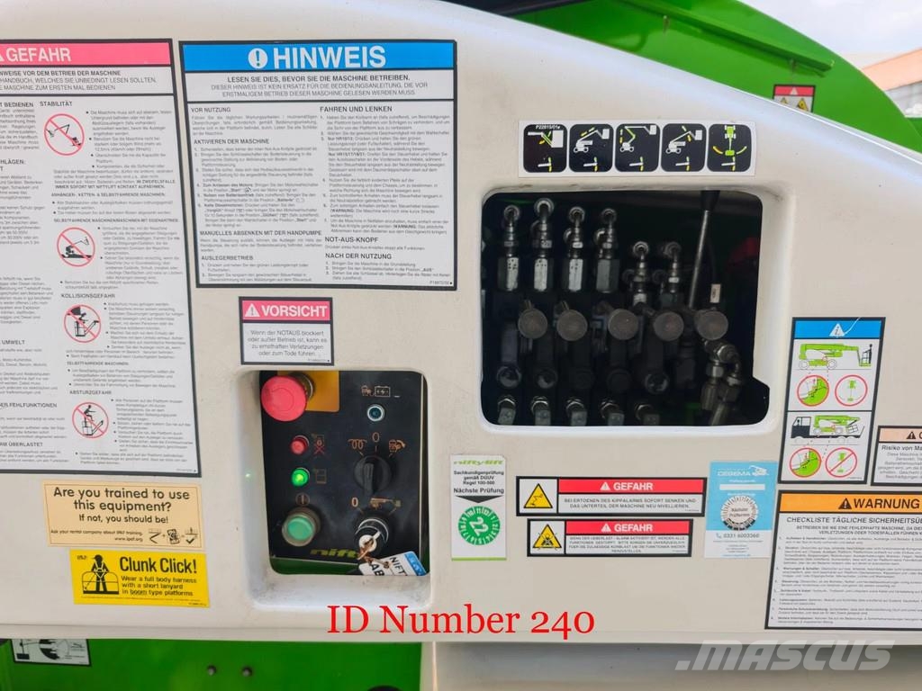 Niftylift HR 21 Hybrid AWD Gelenkteleskoparbeitsbühnen
