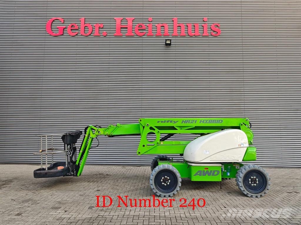 Niftylift HR 21 Hybrid AWD Gelenkteleskoparbeitsbühnen